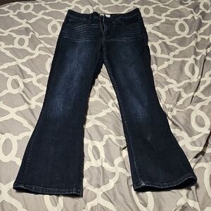 BKE Dark Blue Flare Women's Jeans